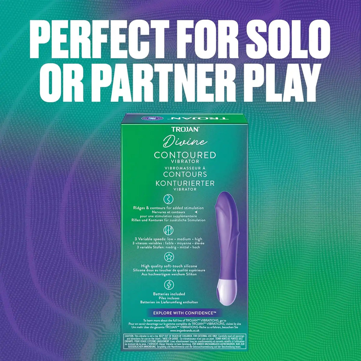 Trojan Vibrations Divine Multi-Speed Vibrating Massager