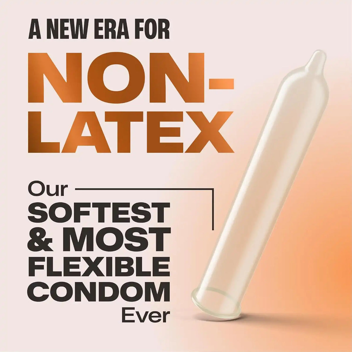 Trojan G.O.A.T. Latex-Free Lubricated Condoms for Men, 10 Count