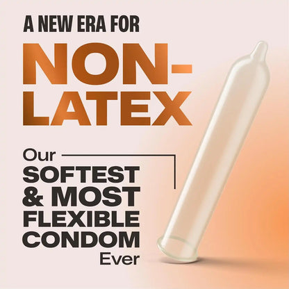 Trojan G.O.A.T. Latex-Free Lubricated Condoms for Men, 10 Count