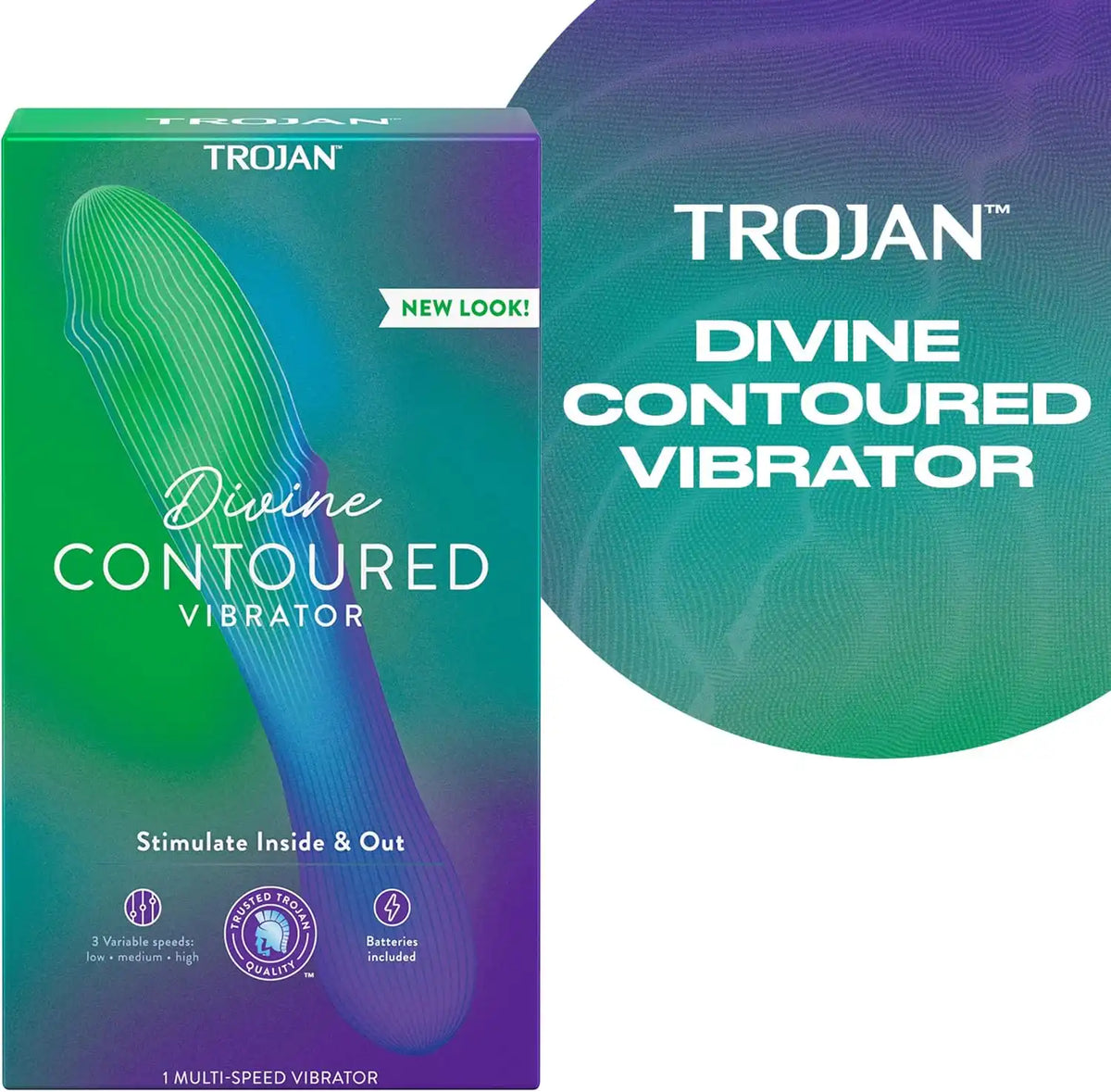 Trojan Vibrations Divine Multi-Speed Vibrating Massager