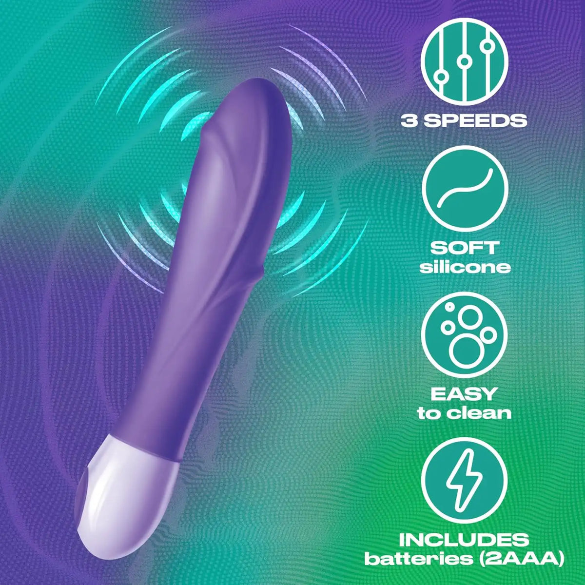 Trojan Vibrations Divine Multi-Speed Vibrating Massager